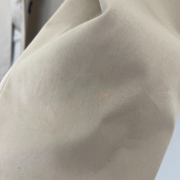 Anine Bing Randy Oversized Trench Coat in Beige Size Medium with Marker Spots - Picture 7 of 16